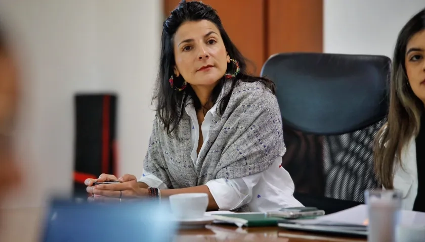 Irene Vélez, ministra de Ambiente.