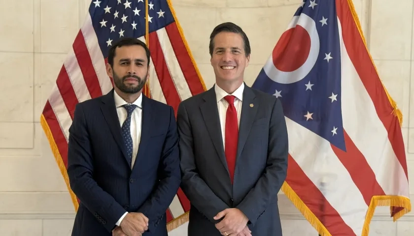 Jaime José Uscátegui y Bernie Moreno.