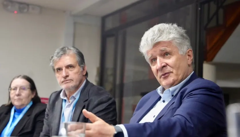 El jefe de la Misión de la ONU en Colombia, Miroslav Jenca.