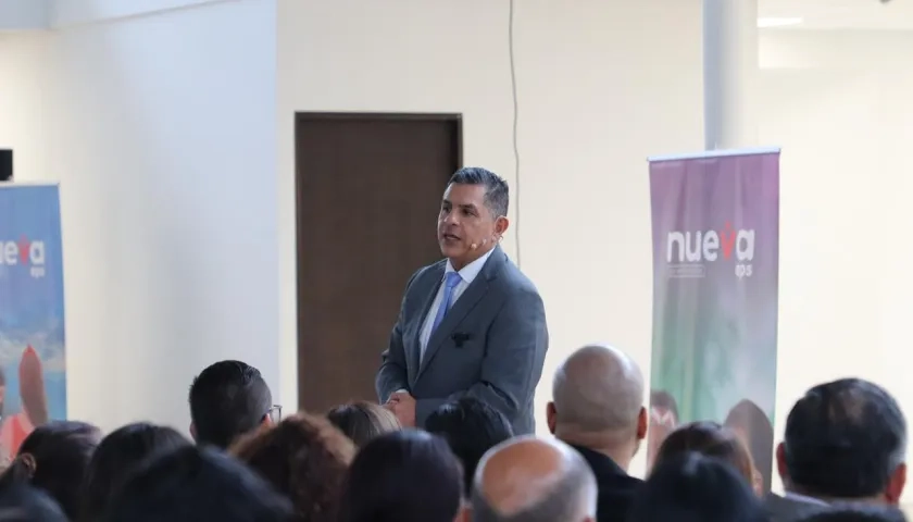 El agente interventor de la Nueva EPS, Jorge Iván Ospina Gómez.