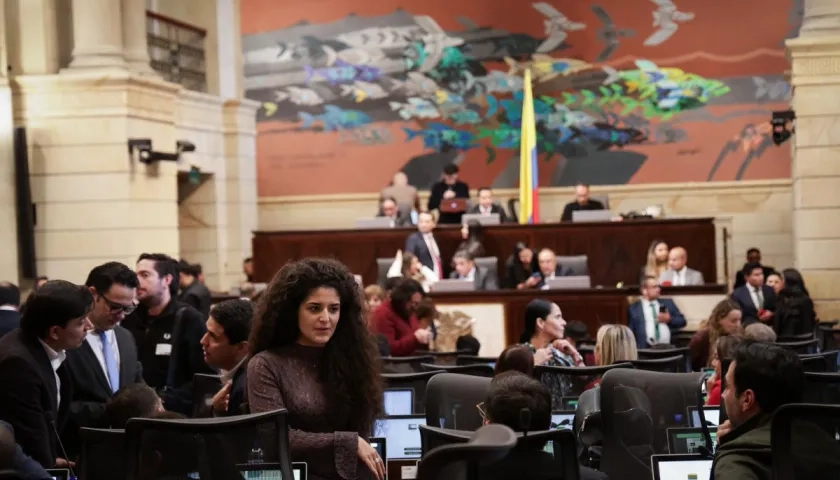 Plenaria de la Cámara de Representantes.