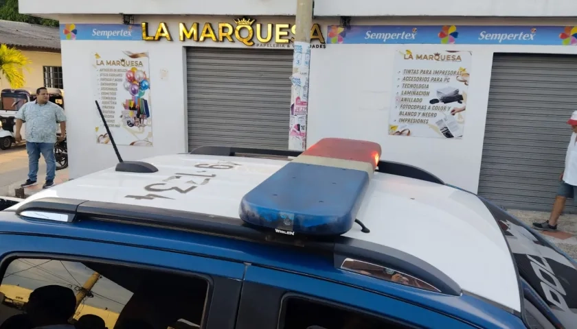 El negocio fue cerrado tras el atentado a la mujer. 