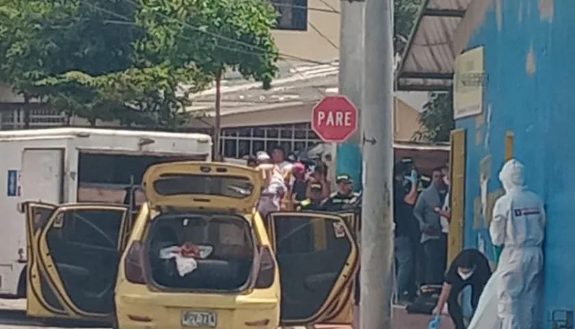 Lugar del hallazgo del cuerpo de la mujer