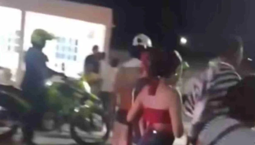 Lugar donde sucedió el crimen.