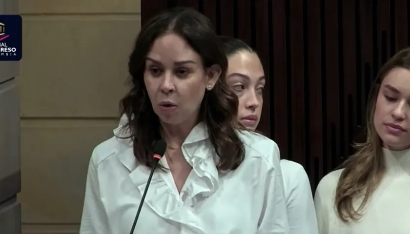 María Claudia Tarazona, esposa de Miguel Uribe