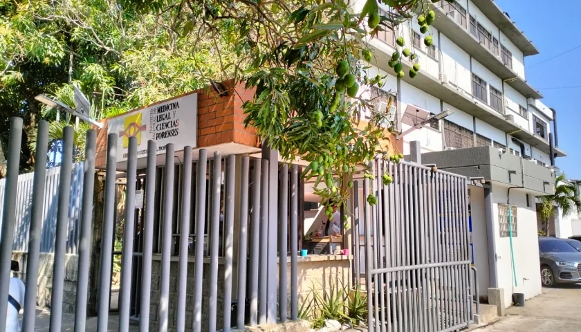 Fachada de Medicina Legal en Barranquilla.