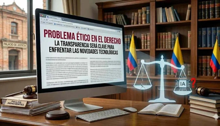 IA en el ejercicio del derecho.