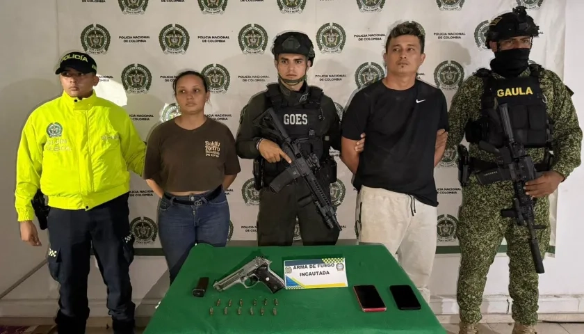 Olmes Gabriel Hernández Zapa, el capturado.