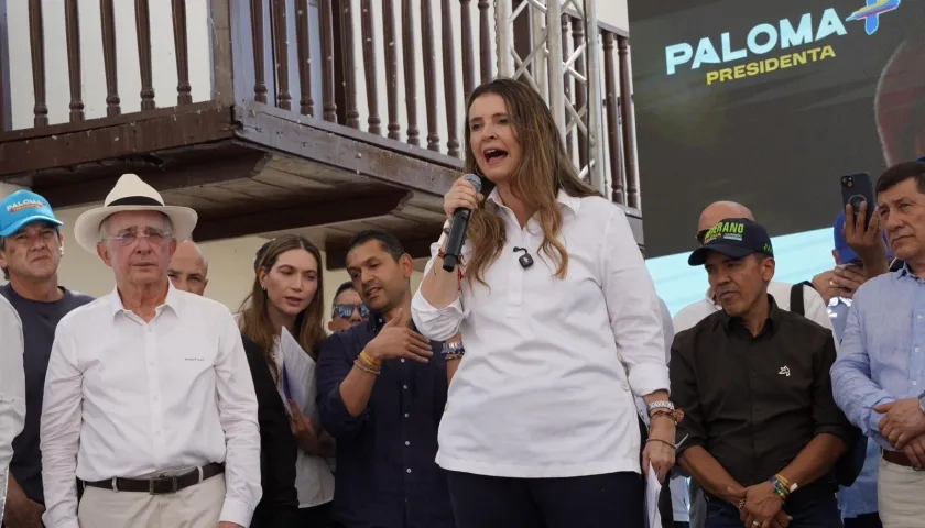 La candidata del Centro Democrático, Paloma Valencia.
