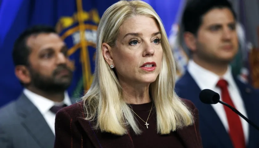 Pam Bondi, en foto de archivo de EFE