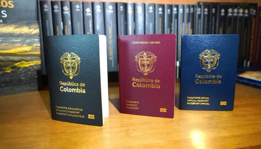 Pasaportes en Colombia