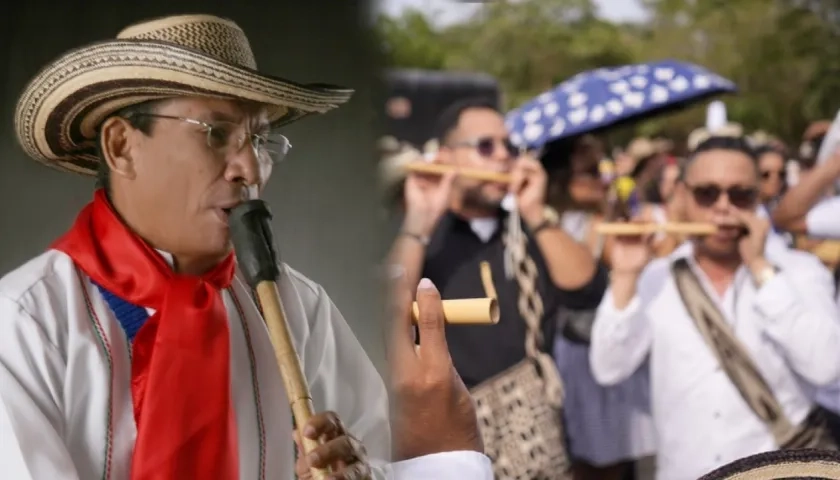 Pedro 'Ramayá' y cañamilleros en su sepelio