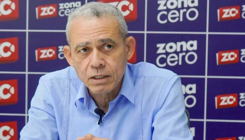 El rector de la Universidad Metropolitana de Barranquilla, José Borré.