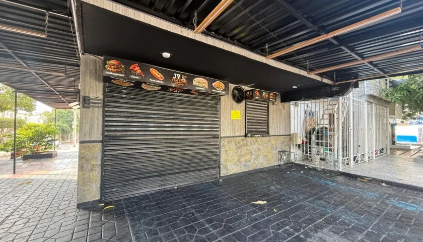 Restaurante donde ocurrió el atraco. 