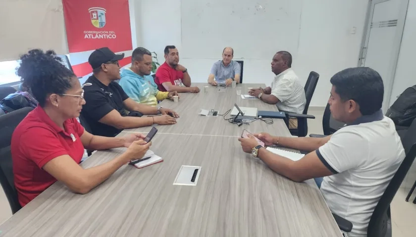 Reunión de los representantes del béisbol atlanticense.