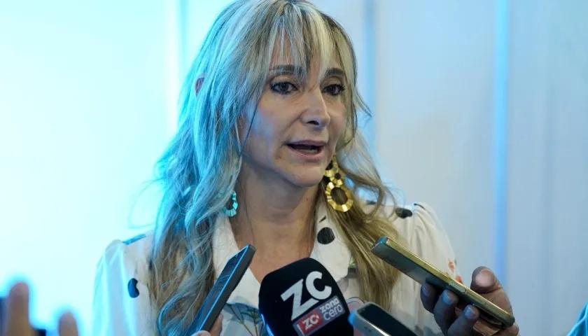 La presidenta de Ser Colombia, Alexandra Hernández Saravia.