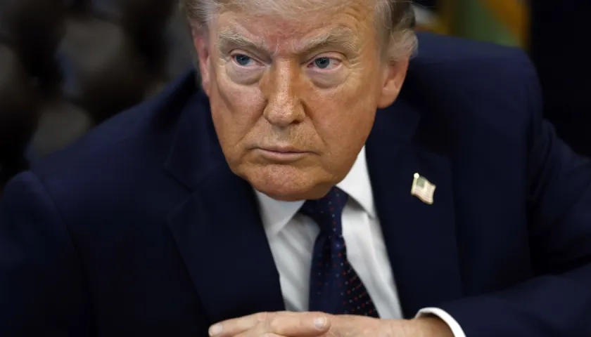 El presidente de Estados Unidos, Donald Trump.