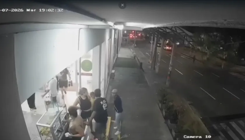 El caso fue en una tienda ubicada en calle 53 con carrera 44, cerca a la Plaza de La Paz.