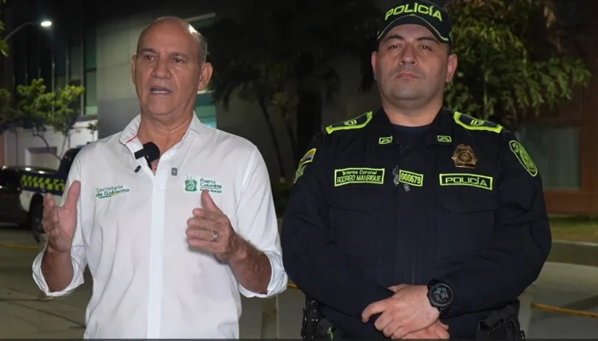 Secretario de Gobierno de Puerto Colombia y Comandante Operativo de la Mebar