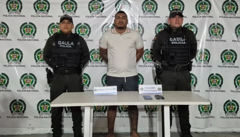 Jesús Manuel Váldez Ortega, alias ‘El abuelo’, cuando fue capturado en 2024. 