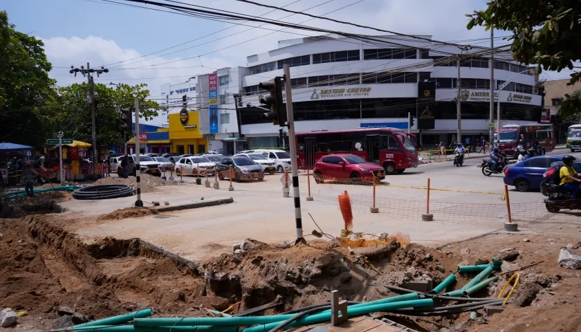 Tramo de la calle 72 con 43. 