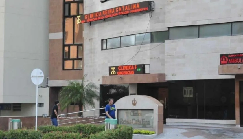 Sede de la Clínica Reina Catalina en Barranquilla.