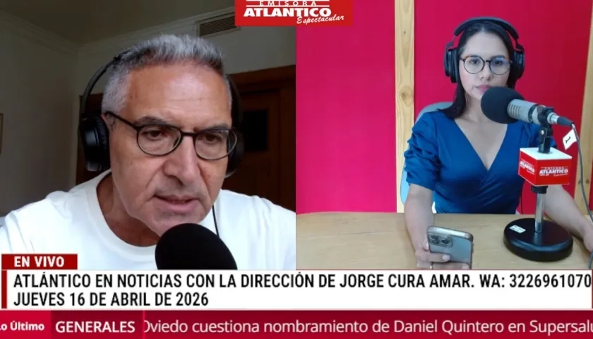 Transmisión de Atlántico en Noticias.
