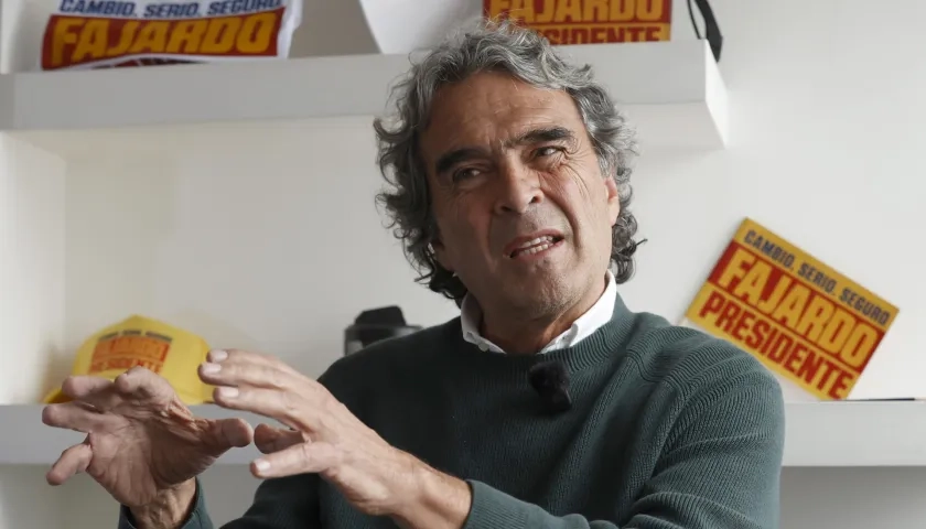 Sergio Fajardo, candidato presidencial.