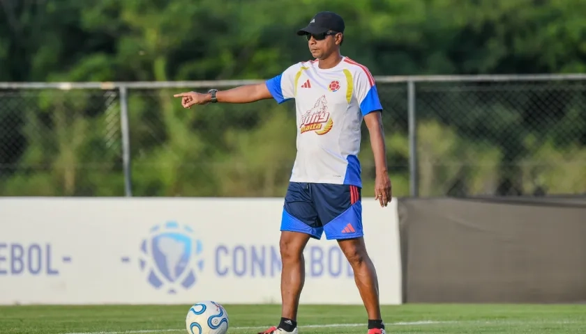 Freddy Hurtado, cde la Selección Colombia masculina sub–17.