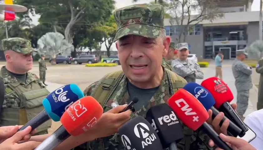 General Hugo Alejandro López, comandante de las Fuerzas Militares.