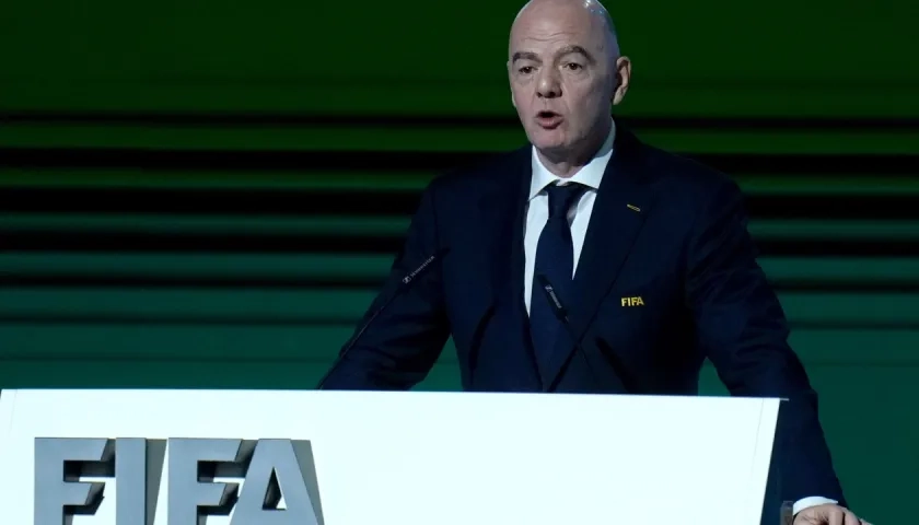 El suizo Gianni Infantino, presidente de la Fifa.