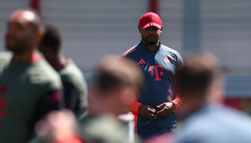 Vincent Kompany, entrenador del Bayern Múnich.