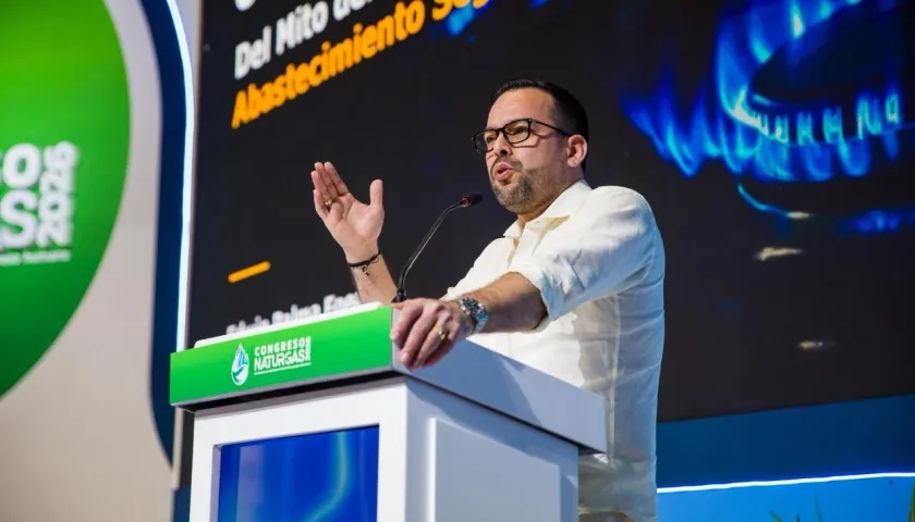 Edwin Palma, ministro de Minas y Energía. 
