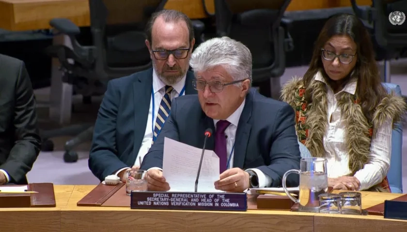 Miroslav Jenča, secretario general de la ONU para Colombia.