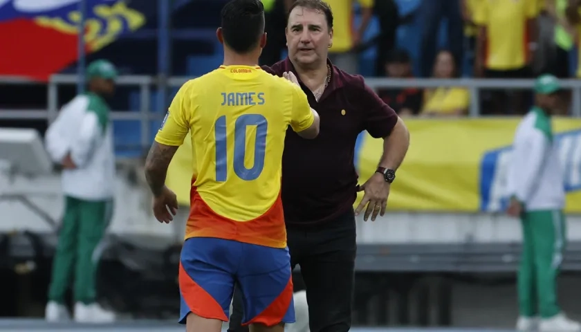 Néstor Lorenzo se reunirá en Estados Unidos con James Rodríguez. 