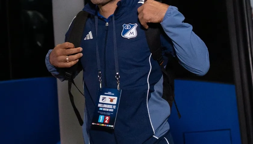 Radamel Falcao García, delantero de Millonarios. 