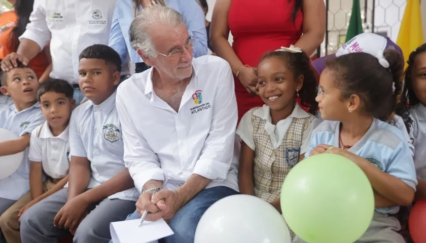 Eduardo Verano, gobernador del Atlántico.