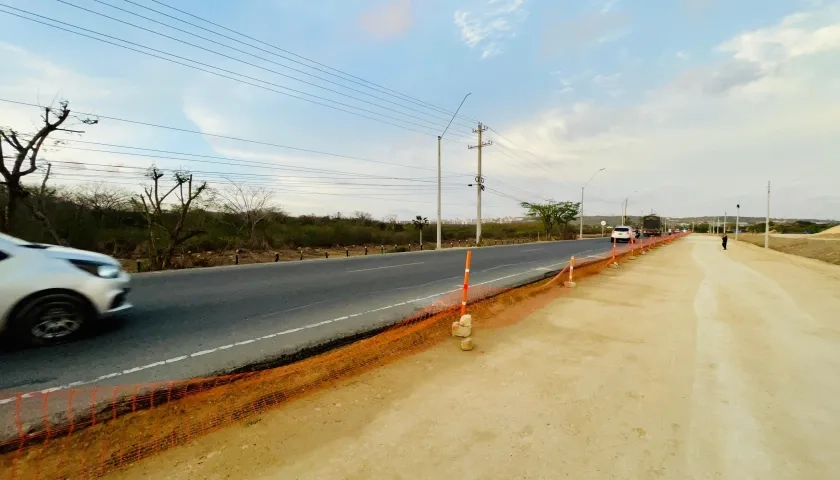 Aspecto del proyecto del Corredor Internacional del Atlántico. 