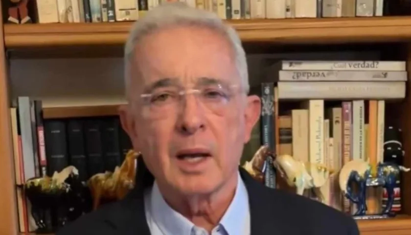 El expresidente Álvaro Uribe.
