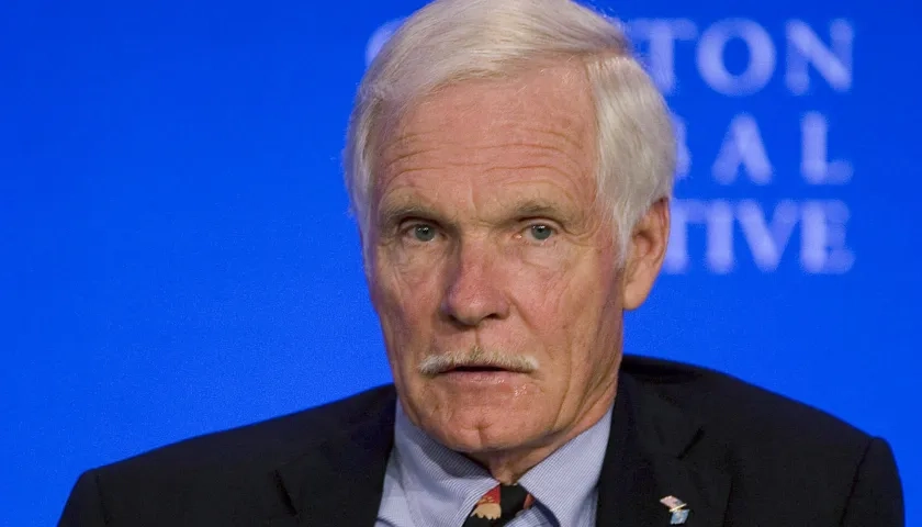 El empresario estadounidense Ted Turner, fundador de CNN.