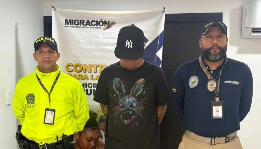 El ciudadano mexicano capturado.