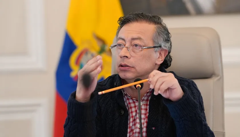 El Presidente de la República, Gustavo Petro.