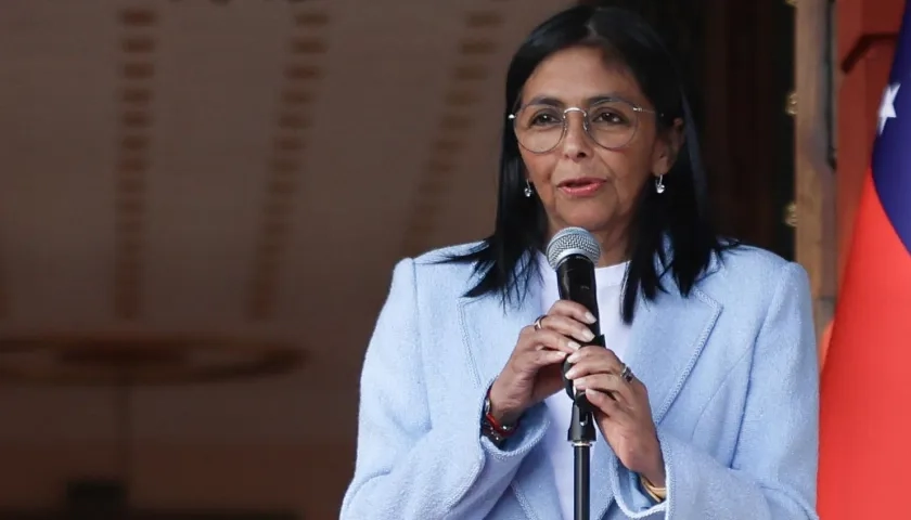 Delcy Rodríguez, presidente encargada de Venezuela anunció la iniciativa para los jóvenes migrantes.
