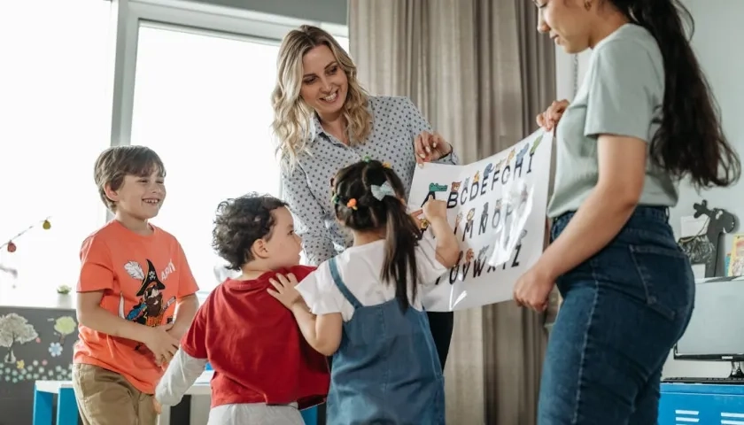 Los niños en los primeros años fortalecen su autoestima. / imagen de referencia