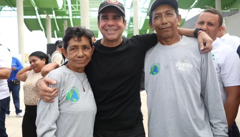 La Alcaldía trabaja de la mano con recicladores. 