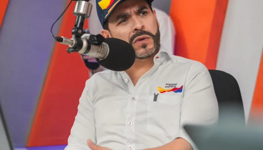 El candidato presidencial Abelardo De La Espriella.