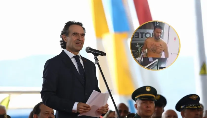 Alcalde de Medellín, Federico Gutiérrez. 
