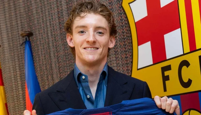 Anthony Gordon, nuevo delantero del Barcelona.
