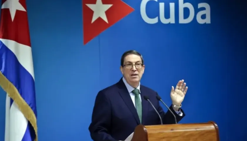 Bruno Rodríguez, canciller de Cuba, se pronunció sobre la "falta de acción" de la UE. 