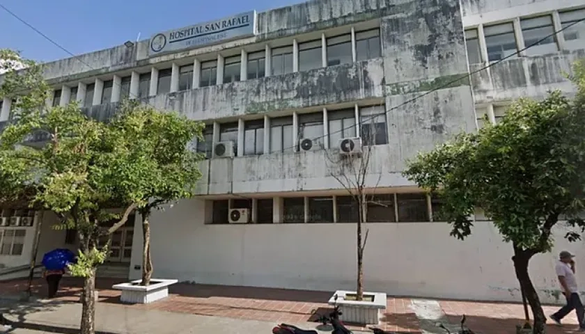 Hospital San Rafael, donde falleció la menor luego de permanecer hospitalizada por la gravedad de las lesiones. 